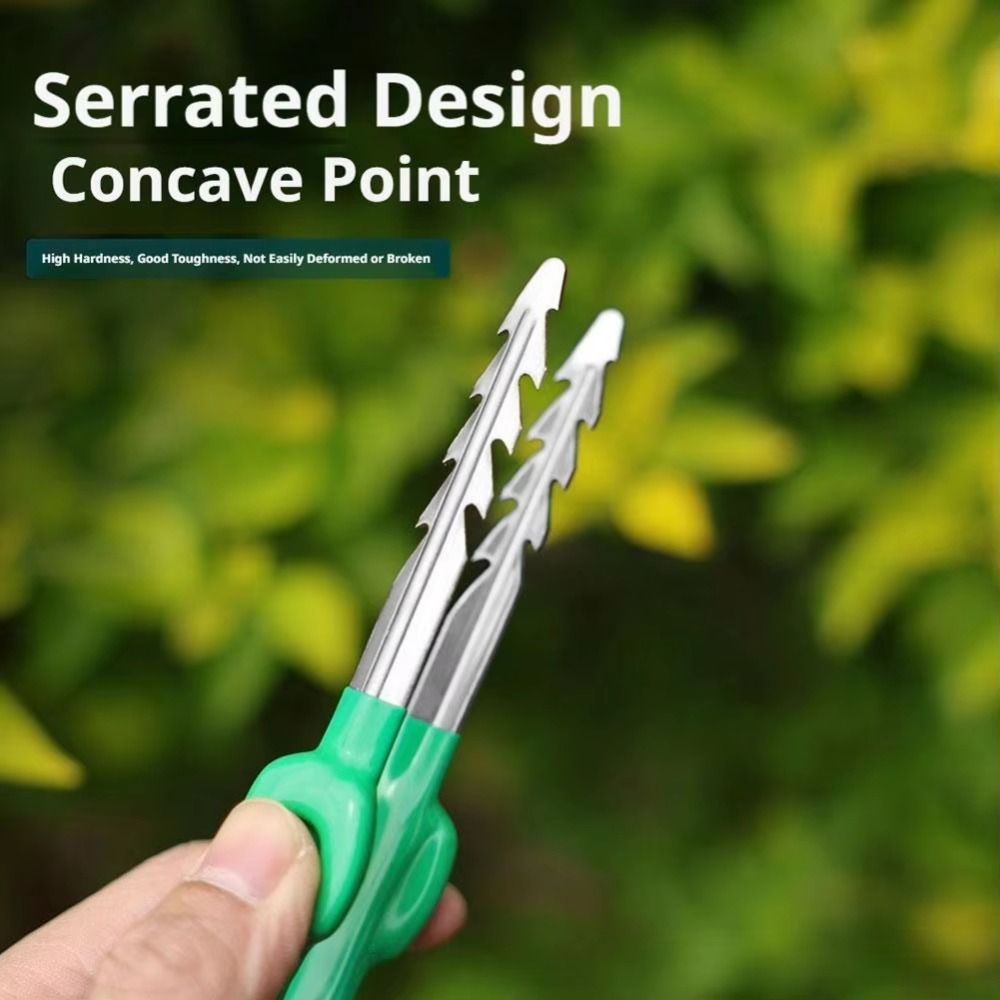 Planted Clip Tweezers - 스테인리스 스틸 원예용 핀셋 견고한 스테인리스