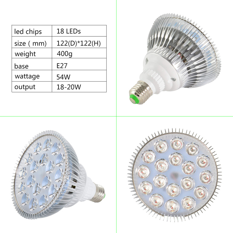E27 LED 식물 성장 전구 Par38 수족관 식물  - Aquarium Plant Seeds 리뷰 및 가격
