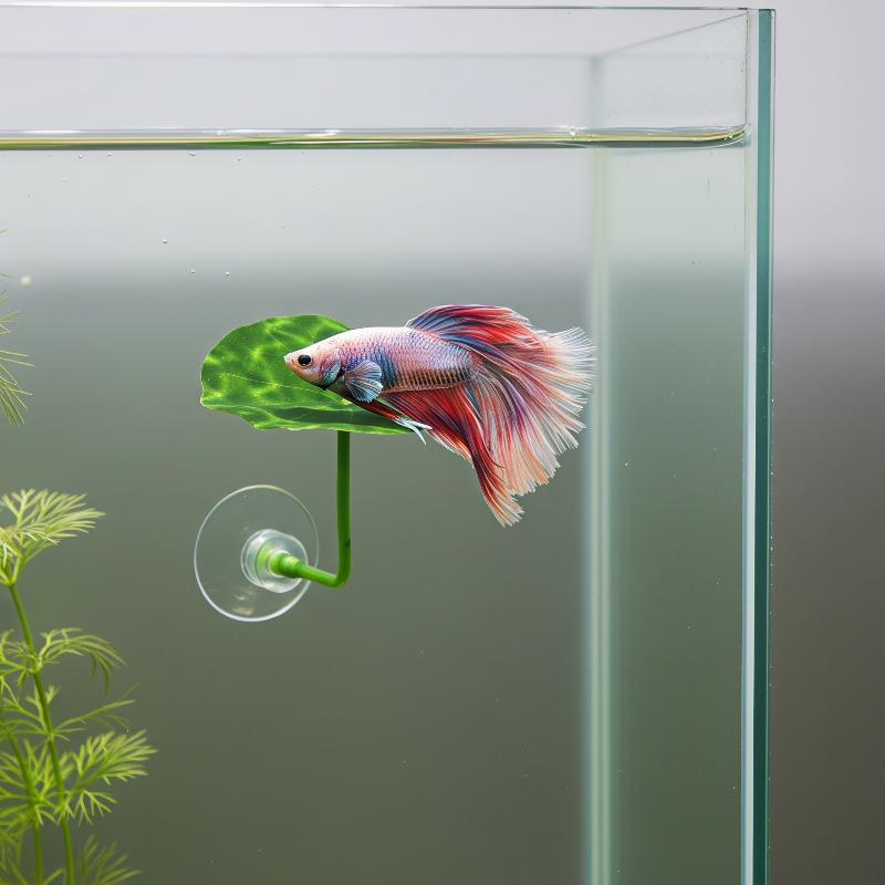 3/5/10개 플라스틱 베타 휴식 잎 모조 연꽃 잎 은 - Planted Aquarium For Betta 리뷰 및 가격