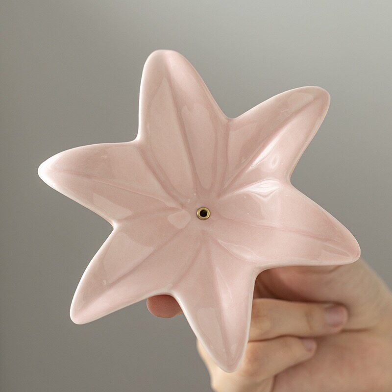 창의적인 세라믹 향로(백합 모양), 원통형 향꽂이, 아 - Diffuser Lily Glass 리뷰 및 가격